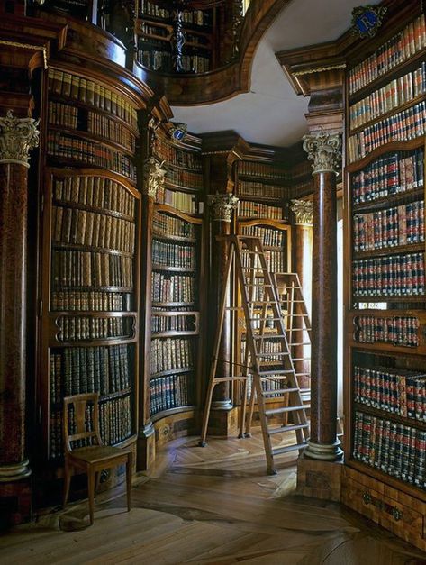 90 Home Library Ideas For Men - Private Reading Room Designs Dream Library, Home Libraries, Reading Room Design, Stile Harry Potter, Beautiful Library, Library Room, Library Aesthetic, Old Library, Home Library Design