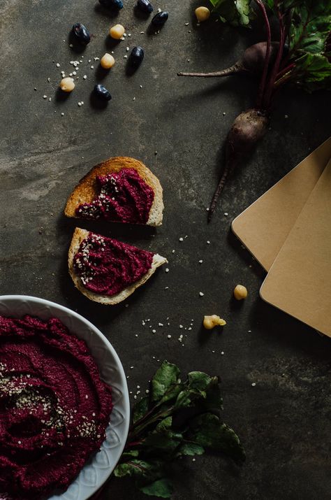 Discover our flavorful Roasted Beet Haskap Hummus recipe, combining earthy roasted beets with tangy Haskap berries for a unique twist on traditional hummus. Perfect as a healthy dip or spread! Haskap Berries, Traditional Hummus, Healthy Dip, Dinner Party Themes, Pickled Beets, Healthy Dips, Roasted Beets, Hummus Recipe, Beets