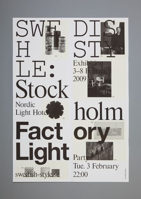 Polite Society, Swedish Style, Museum Poster, Brochure Layout, Web Design Projects, Nordic Lights, Typographic Poster, Typography Graphic, Start Ups