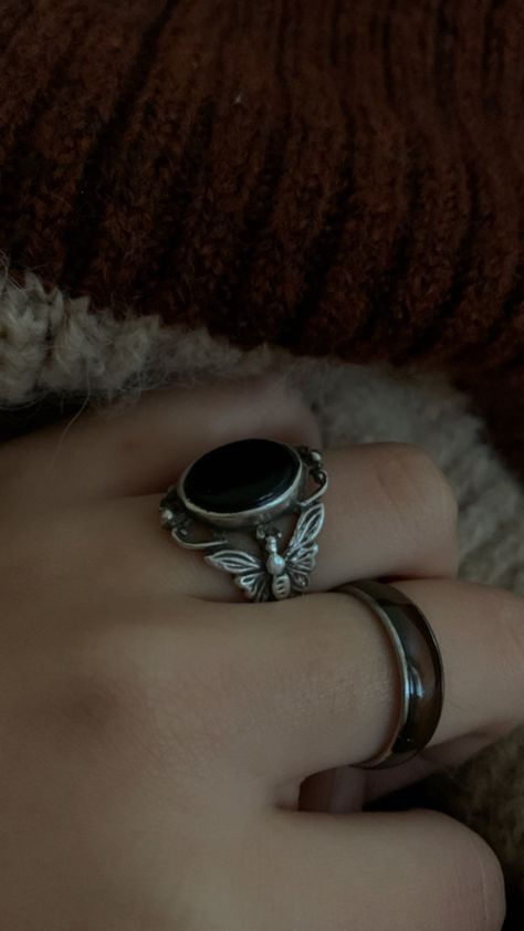 Witch Rings Aesthetic, Rings Aesthetic Queer, Whimsigoth Rings, Earthy Rings, Rings Aesthetic, Earthy Jewelry, Jewelry Accessories Ideas, Funky Jewelry, Cute Rings