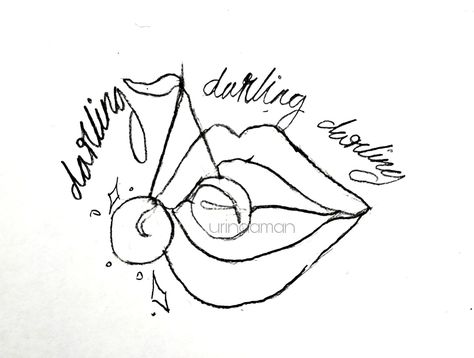 Cherry Lana del Rey Lana Tattoo, Rey Drawing, Lana Del Rey Tattoo, Lana Del Rey, Tatting, Cherry, Tattoos, Drawings, Lana Del Rey Drawing