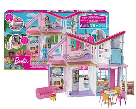 Dreamhouse Barbie, Barbie Malibu, Malibu House, Malibu Homes, Barbie Stories, Barbie Doll House, Malibu Barbie, Barbie Toys, Barbie Birthday