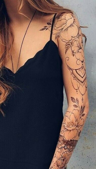 Feather Tattoos, Music Tattoos, Wolf Tattoos, Sleeve Henna, Biker Tattoos, Different Tattoos, Trendy Tattoos, Dog Tattoos, Sleeve Tattoo