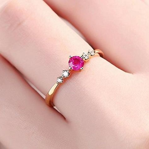 Ruby Wedding Ring Set, Yellow Gold Solitaire Engagement Ring, Ruby Wedding Rings, 14k Gold Wedding Ring, Ring Bridal Set, Engagement Rings Bridal Sets, Ruby Wedding, Art Deco Wedding Rings, Ruby Engagement Ring