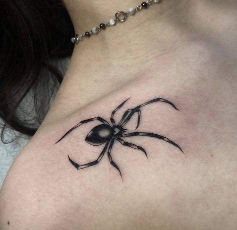 77 Tattoo, Small Dope Tattoos, Spider Tattoos, Amazing 3d Tattoos, Emo Tattoos, Collarbone Tattoo, Cross Tattoos For Women, Sharpie Tattoos, Spider Tattoo