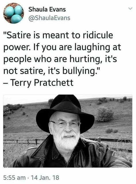 Humor Quotes, Terry Pratchett, Quotable Quotes, Pretty Words, Satire, Pisa, Great Quotes, So True, Wisdom Quotes