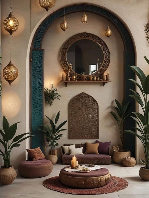 Sunroom Kits, Eastern Architecture, Arabic Interior Design, Condo Decor, Moroccan Home Decor, Casas The Sims 4, Bohemian Modern, Living Room Design Decor, Indian Weddings