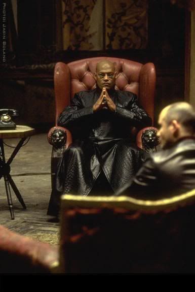 Morpheus Chair Matrix Nails, Matrix Morpheus, The Matrix Reloaded, Matrix Film, Lana Wachowski, Laurence Fishburne, The Matrix Movie, Matrix Reloaded, Carrie Anne Moss