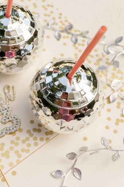 Disco Ball Cup, Disco Theme, House Vibes, Cup With Lid, Disco Ball, Straw, The Creator, Birthday Party, Birthday