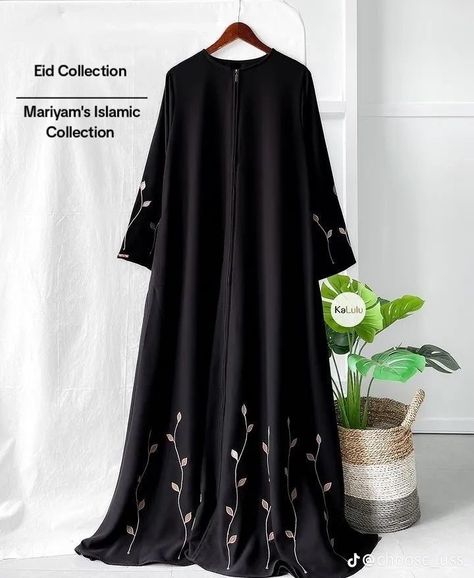 New Abaya Designs 2024, Cute Abaya Designs, Abaya Embroidery Design, Unique Abaya Designs, Burkha Designs Black, New Abaya Design, Abayas Designs, Simple Abaya Designs, Latest Abaya Designs