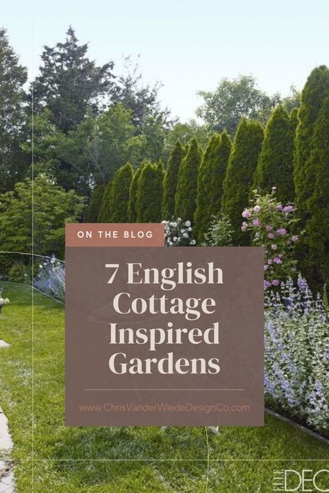 Looking to plant and English garden? We are too. Check out what is inpsiring my English cottage style garden this year! English Garden Pavers, Shea Mcgee Garden, English Tudor Garden, English Herb Garden, English Cottage Landscaping, English Style Garden, Regenerative Gardening, Small English Garden, Cottage Style Garden