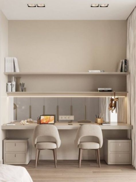 Kids Study Table Ideas Modern, Study Table For Two Kids, Room Study Table, Room Decor Study, Kids Study Spaces, Studying Room, Study Table Ideas, Kids Study Chair, Study Room Ideas