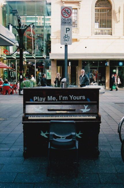 play me Piano Street, I'm Yours, Australia Photos, Vintage Blog, Musical Art, Jules Verne, Visual Statements, South Australia, Vintage Photographs