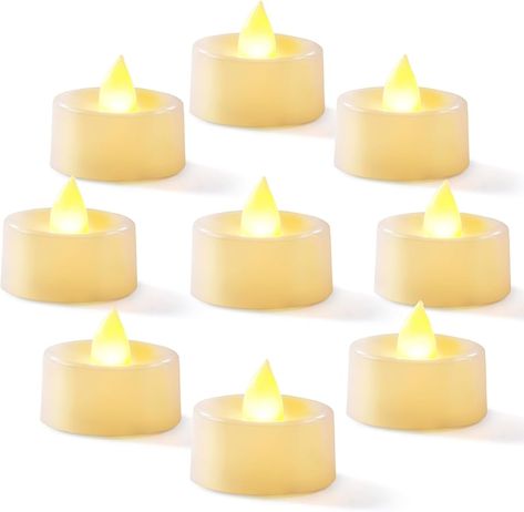 Homemory 24-Pack Flameless LED Tea Lights Candles Battery Operated, 200+Hour Fake Electric Candles TeaLights for Votive, Halloween, Ofrenda, Diya, Wedding Centerpiece Table Decor, Funeral, Christmas - christmas decorations Battery Tea Lights, Led Tea Light Candles, Fake Candles, Centerpiece Table, Curious Kids, Flameless Led Candles, Led Tea Lights, Electric Candles, Tea Candles