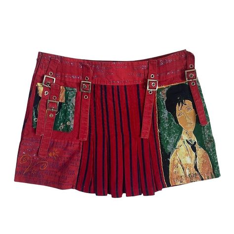 Nabi Vintage on Instagram: “Vintage painting and buckle detail pleated mini skirt.” La Apartment, Im So Sorry, Apartment Tour, So Sorry, Moving Out, Jeans Rock, Pleated Mini Skirt, Mode Vintage, My Cat