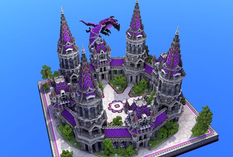 Minecraft Palace, Minecraft Castle Designs, Minecraft Kingdom, Mc Ideas, Minecraft Things, Map Minecraft, Bangunan Minecraft, Minecraft Farm, Cool Minecraft Creations