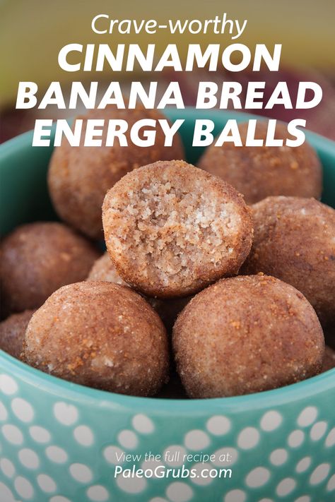 Cinnamon Banana Bread, Healthy Protein Snacks, Protein Bites, Baileys Irish Cream, Easy Cinnamon, Cinnamon Banana, Energy Balls, Desserts Recipes, Keto Desserts