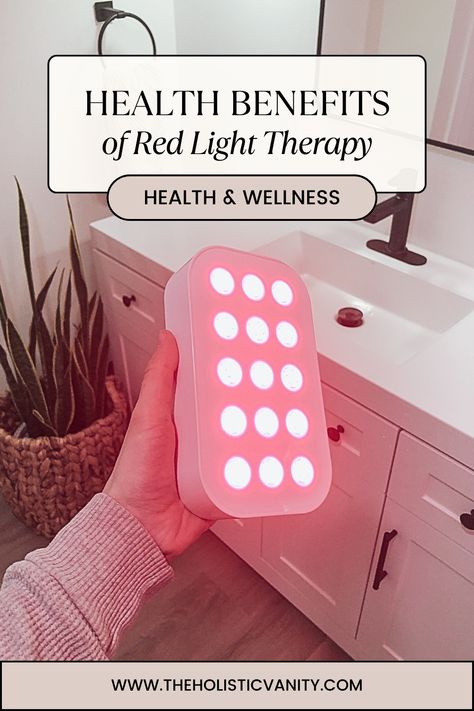 16 Health Benefits of Red Light Therapy - The Holistic Vanity Light Therapy Color Chart, Led Therapy Benefits, Lumebox Red Light, Redlight Therapy Benefits, Red Light Therapy Benefits, Healing Abilities, Led Therapy, Gift Me, Herbal Tinctures