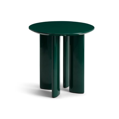 Side table in green lacquered beech wood - Carlotta - The Socialite Family Green Side Table, Trunk Side Table, Socialite Family, Green Side, Charlotte Perriand, Furniture Side Tables, Deco Furniture, Side Table Wood, Furniture Restoration