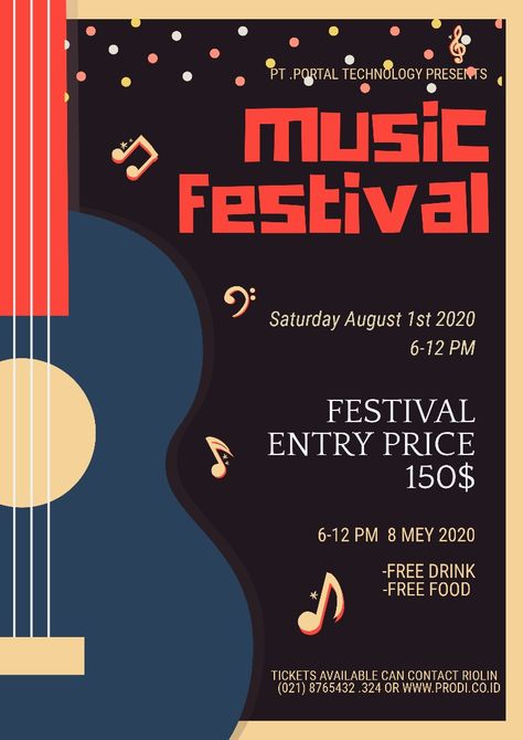 Musik festival Poster Konser, Music Posters, Music Poster, Free Food, Festival, Movie Posters, Music, Quick Saves, Film Posters