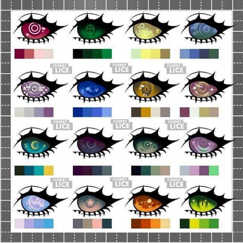 Blue Eyes Color Palette, Eyes Color Palette, Anime Blue Eyes, Eye Styles, Eye Color Palette, Random Oc, Blue Eye Color, Hex Color, Eye Ball