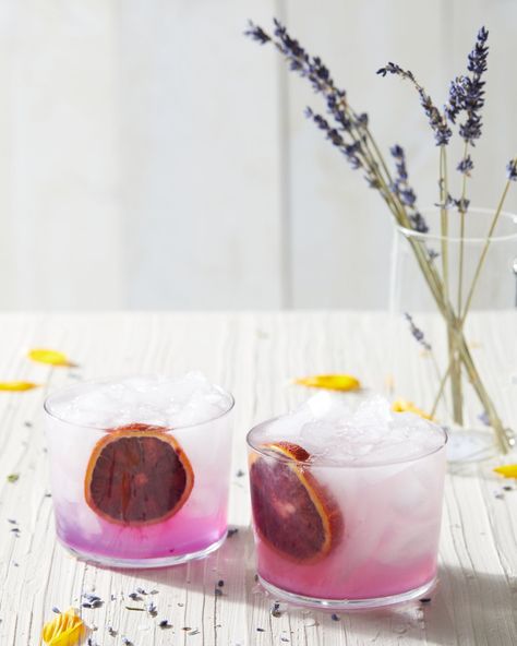 This Violet Collins is your new spring/summer cocktail that is perfectly refreshing as it is ... Lavender Sour Cocktail, Violet Cocktail, Pisco Drinks, Violet Martini, Violet Gin Cocktail, Violet Liqueur Cocktails, John Collins Cocktail, Hibiscus Cocktail, Bees Knees Cocktail