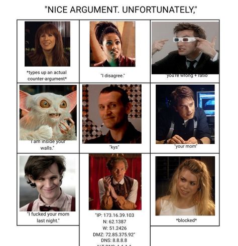 I'm going to just post doctor who memes now, mostly about the toymaker.... Dr Who Funny, Doctor Who Widgets, Dr Who Memes Funny, The Toymaker Doctor Who, Dw Meme, Doctor Who Jokes, Doctor Who Meme, Doctor Who Tumblr, Funny Banner