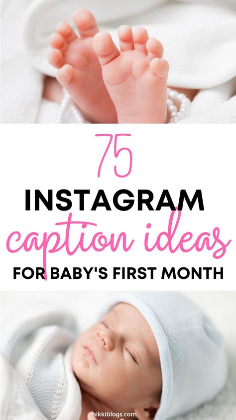 Find newborn baby Instagram captions you'll love. This guide features quotes, ideas, and more for your baby announcement on Instagram. Click here to find exactly what you were looking for. Newborn Arrival Quotes, Newborn One Month Quotes, 1 Maand Oud Baby Quote, Newborn Announcement Caption, Newborn Photography Quotes, Newborn Picture Captions, 1 Month Old Caption Ideas, Caption For Newborn, Newborn Post Caption