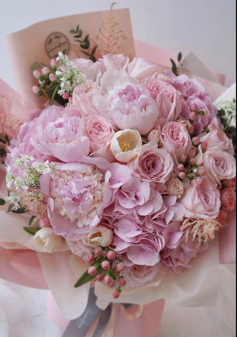 Roses And Hydrangea Bouquet, Peony Rose Bouquet, Pink Hydrangea Bouquet, Pink Hydrangea Wedding, White Hydrangea Bouquet, Hydrangea Bridal Bouquet, Hydrangea Bouquet Wedding, Pink Peonies Bouquet, Peonies And Roses