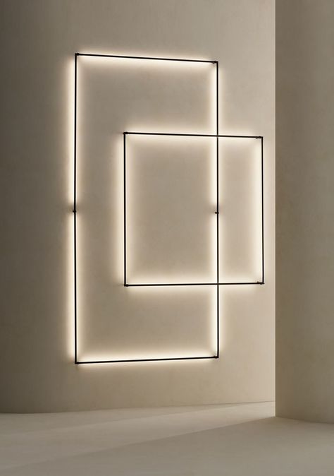 Linear Lighting Design, Organic Lighting, Gym Interior, Minimal Lighting, Modular Walls, Wall Lighting Design, Pendant Fixture, Wall Decor Design, Linear Lighting