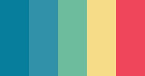 Website Design Colour Palettes, Colorful Website Design, Beach Color Palettes, Teal Color Palette, Colorful Website, Hexadecimal Color, Hex Color Palette, Color Palette Challenge, Nature Color Palette