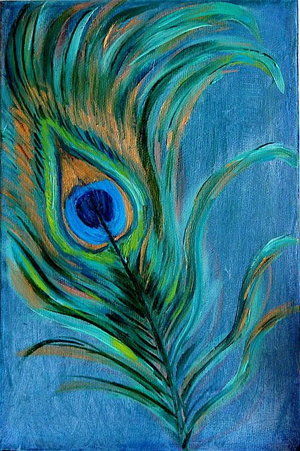 Peacock Feather 2009 | Oil painting of a peacock feather Pai… | Flickr Peacock Feather Art, Painting Ideas Easy, Peacock Wall Art, Acrylic Painting Ideas, Peacock Painting, Oil Pastel Paintings, Beautiful Oil Paintings, Peacock Art, Feather Painting