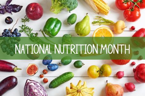 Happy National Nutrition Month! National Nutrition Month, Nutrition Month, Most Nutritious Foods, Food Intolerance, Elimination Diet, Nutrition And Dietetics, Food Sensitivities, Heart Healthy Recipes, Kids Nutrition