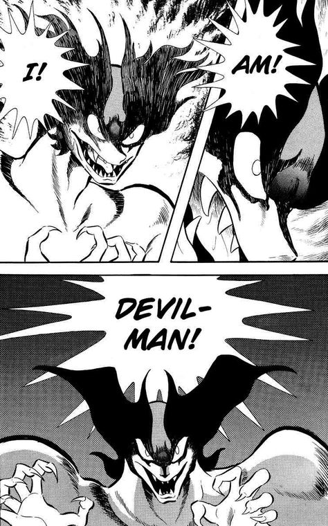 Devilman Manga, Ryo Asuka, Akira Fudo, Devil Man, Manga Rock, Go Nagai, Comic Book Writer, Read Manga Online Free, Pure Heart