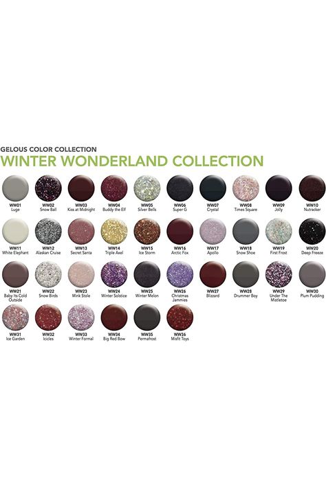 SNS Nails Dipping Powder Gelous Color - Winter Wonderland Collection - WW30 - 1oz Dip Nail Color, Nails Dipping Powder, Sns Colors, Sns Powder, Dip Nail Colors, Nails Inspiration Summer, Winter Melon, Dip Nail, Plum Pudding