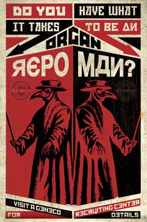 Repo! The Genetic Opera fan poster Repo The Genetic Opera Wallpaper, Repo The Genetic Opera Aesthetic, Devils Carnival, Doctor Poster, Repo The Genetic Opera, The Plague Doctor, Repo Man, Drawing Refrences, Scrapbook Printables Free