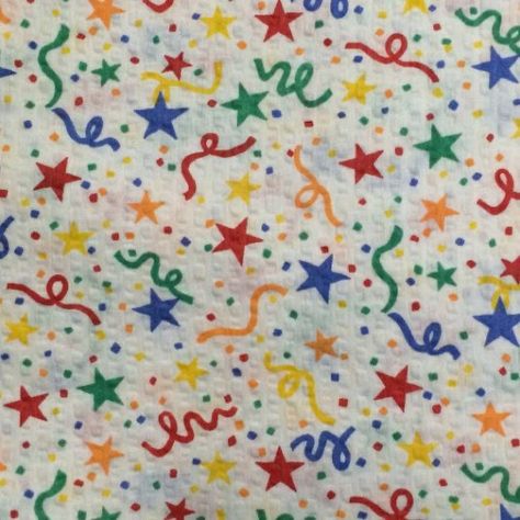 Different Colors, Orange, Stars, Yellow, Green, Red, Fabric, Blue, White