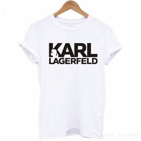 Blouse Bodysuit, Harajuku Women, Hem Blouse, Funny Tshirt, Trendy Fashion Women, Women T Shirt, Long Sleeve Casual, Karl Lagerfeld, Fashion Prints