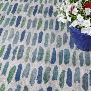 Blue Outdoor Rugs - Indoor/Outdoor Area Rugs | Rugs Direct Versatile Weave, Blue Outdoor Rug, Nautical Rugs, Abstract Motifs, Coastal Area Rugs, Coastal Rugs, Rug Size Guide, Rug Direct, Indoor Outdoor Rug