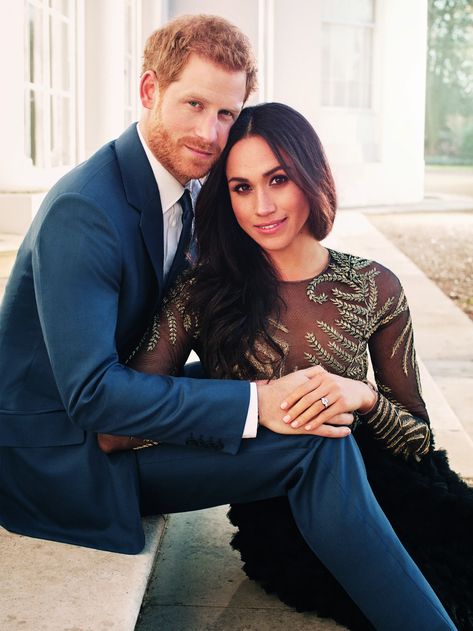 Meghan Markle Engagement, Princ Harry, Kate Und William, Portret Feminin, Shooting Couple, Royal Family Portrait, Prince Harry Et Meghan, Prins Harry, Prinz Harry