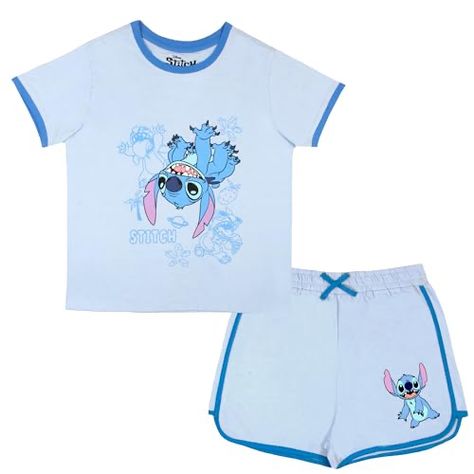 Disney Girls, Vibrant Clothes, Princess Minnie Mouse, Kids Disney Outfits, Summer Pjs, Shirt And Shorts Set, Shirt And Shorts, Matching Shorts, Girls Summer Outfits