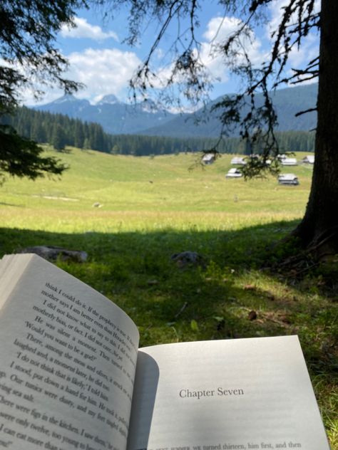 #nature #reading #book #summer #sunny #forest #mountain Nature, Sunny Mountain Aesthetic, Reading Nature Aesthetic, Reading In Mountains, Books In Nature Aesthetic, Reading In Nature Aesthetic, Nature Book Aesthetic, Reading In Forest, Books In Nature