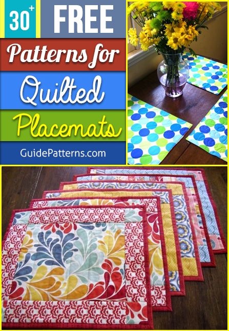 Placemat Diy, Easy Placemats, Quilted Placemat Patterns, Placemat Patterns, Quilted Placemat, Diy Placemats, Quilted Placemats, Tutorial Sewing, Quilted Table Runners Patterns