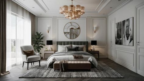 bedroom ideas Bed With Drawers Underneath, Stylish Bedroom Ideas, Stylish Bedroom Decor, Affordable Bedroom, Minimalist Bedroom Design, Brass Bed, Unique Furniture Pieces, Headboard Wall, Luxury Bedroom Master