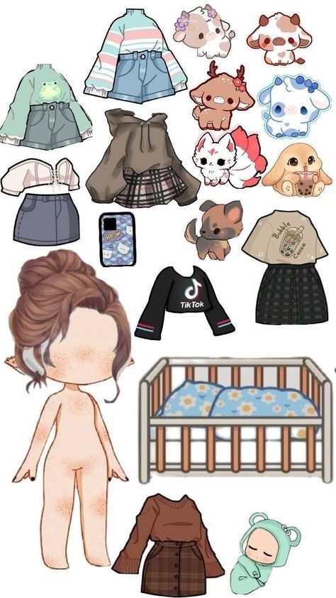 Paper Doll Printable Templates, Cute Eyes Drawing, Paper Dolls Clothing, Bff Drawings, Adorable Homes Game, Paper Dolls Diy, Hello Kitty Crafts, Cute Calendar, Paper Doll Template