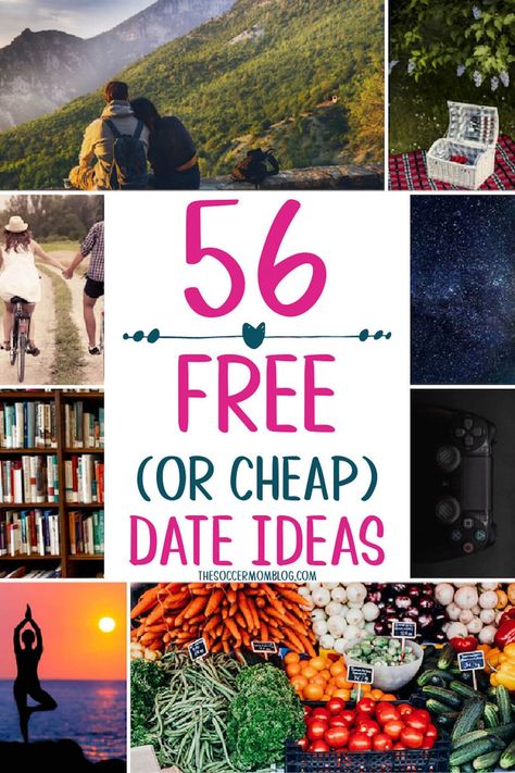 Date Night Bucket List Ideas, Free And Cheap Date Ideas, Things To Do On A Date Ideas, Things To Do With Your Boyfriend Free, Free Couple Date Ideas, Date Ideas Free Things To Do, Cheap Couple Activities, Fun Free Date Ideas Couple, Easy Cheap Date Night Ideas