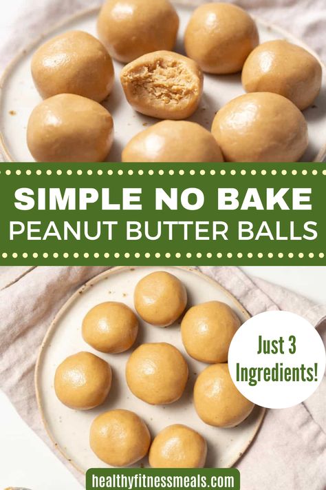 Protein Balls Peanut Butter, Easy Energy Bites, Honey Balls, Easy Chia Seed Pudding, Peanut Butter Balls Easy, Clean Gut, Bake Sweets, Butter Desserts, Peanut Butter Energy Bites