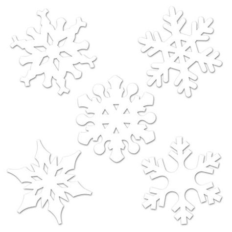 Natal, Snowflake Cutouts, Christmas Cutouts, Paper Snowflakes, White Snowflake, Christmas Minis, Winter Fun, The Holiday Aisle, Craft Activities