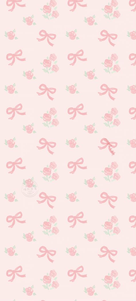 Coquette Wallpapers, Wallpaper Rosa, Girly Wallpapers, Pink Wallpaper Backgrounds, Bow Wallpaper, Phone Wallpaper Pink, Iphone Wallpaper Kawaii, Wallpaper Doodle, Simple Phone Wallpapers