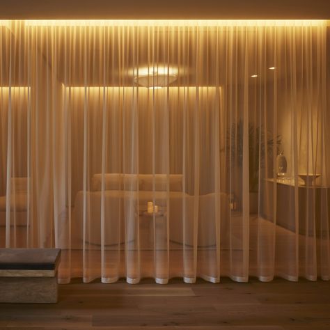 Gallery Archive - DMF Lighting Float Room, Lime Wash Walls, Chicago Interiors, Lincoln Park Chicago, Interior Environment, Spa Lounge, Spa Lighting, Quiet Room, Washing Walls